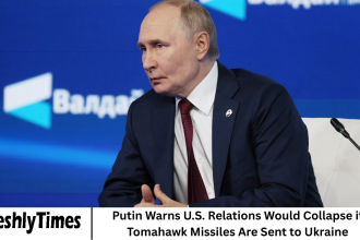 Putin Warns U.S. Relations Would Collapse if Tomahawk Missiles Are Sent to Ukraine