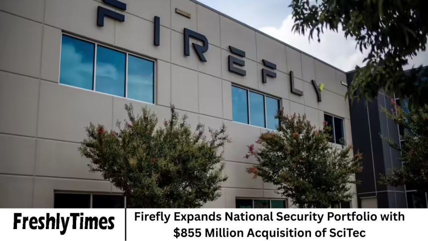 Firefly Expands National Security Portfolio with $855 Million Acquisition of SciTec