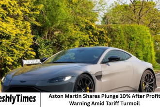 Aston Martin Shares Plunge 10% After Profit Warning Amid Tariff Turmoil