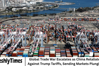 Global Trade War Escalates as China Retaliates Against Trump Tariffs, Sending Markets Plunging