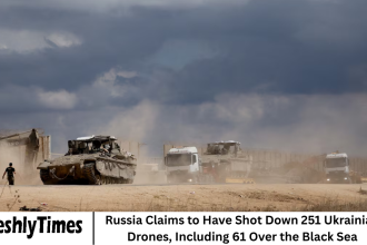 Russia Claims to Have Shot Down 251 Ukrainian Drones, Including 61 Over the Black Sea