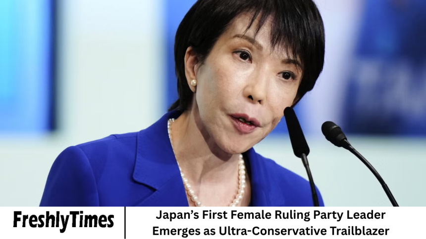 Japan’s First Female Ruling Party Leader Emerges as Ultra-Conservative Trailblazer