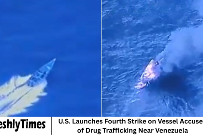 U.S. Launches Fourth Strike on Vessel Accused of Drug Trafficking Near Venezuela