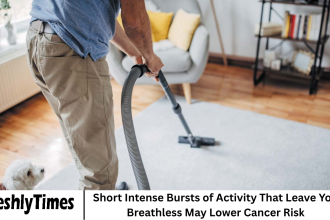 Short Intense Bursts of Activity That Leave You Breathless May Lower Cancer Risk